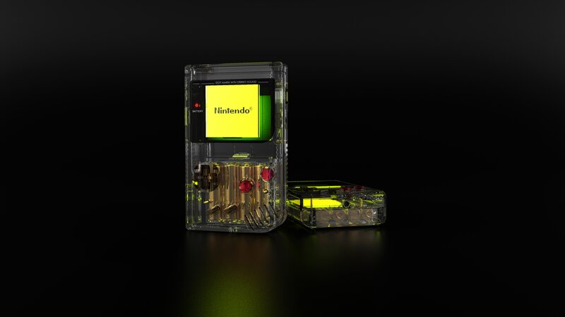 Transparent Game Console