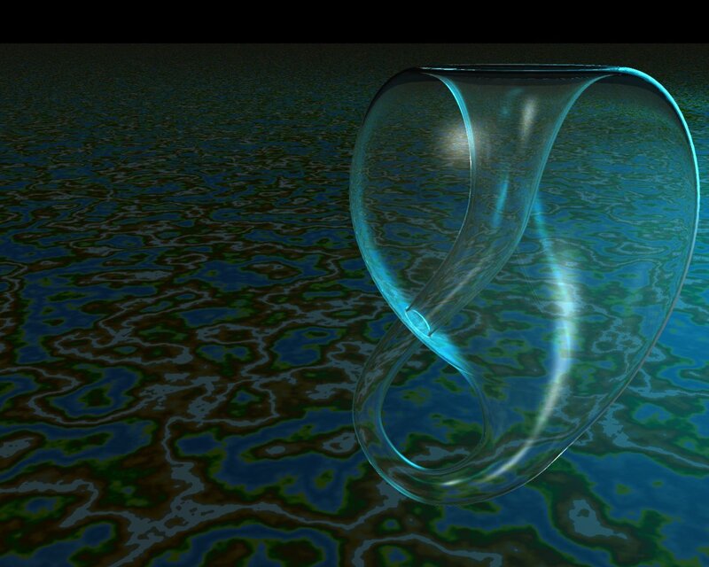 Transparent Glass Sculpture