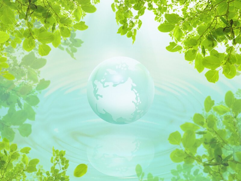 Transparent Globe in Water