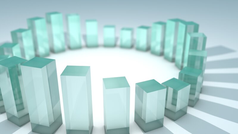 Transparent Green Blocks