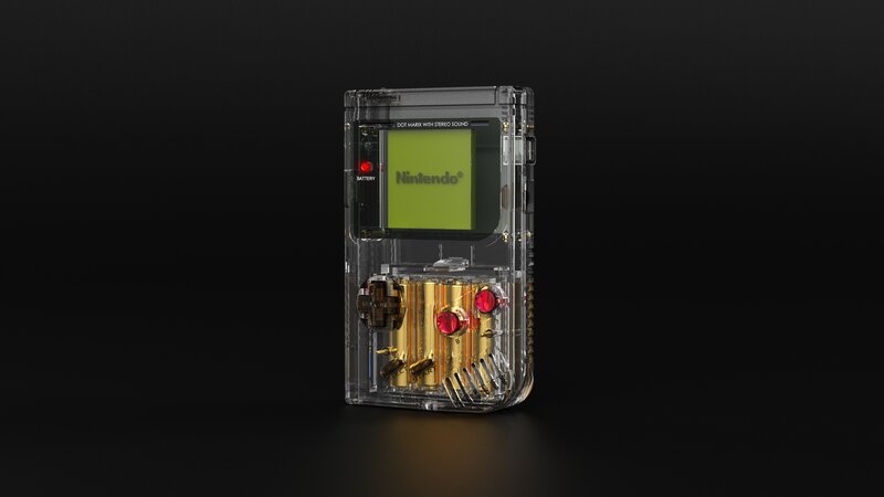 Transparent Handheld Console