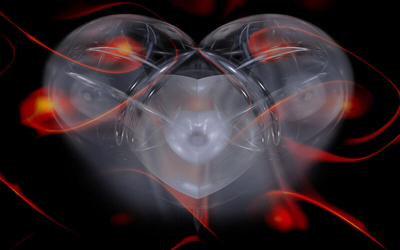Transparent Heart Shape