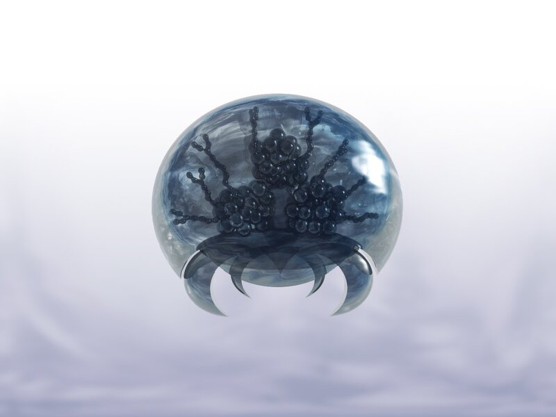 Transparent Jellyfish-like Creature