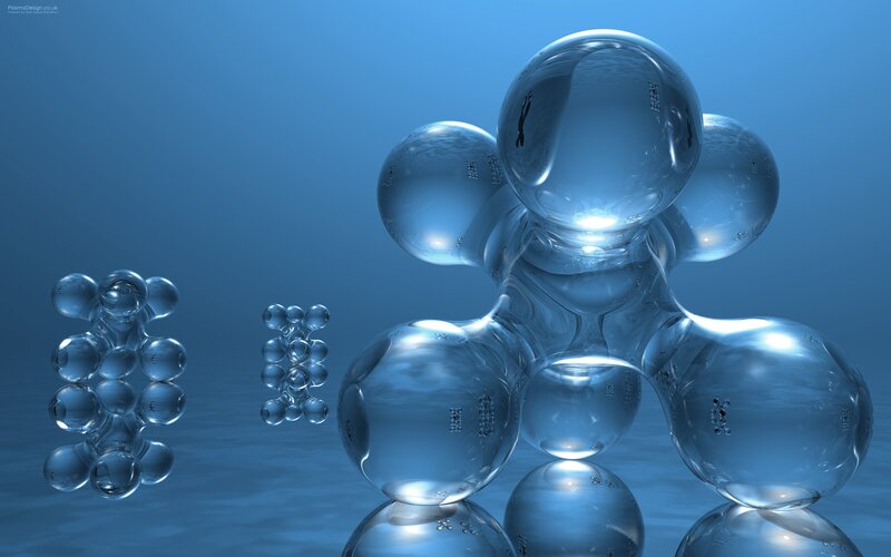 Transparent Molecular Structures