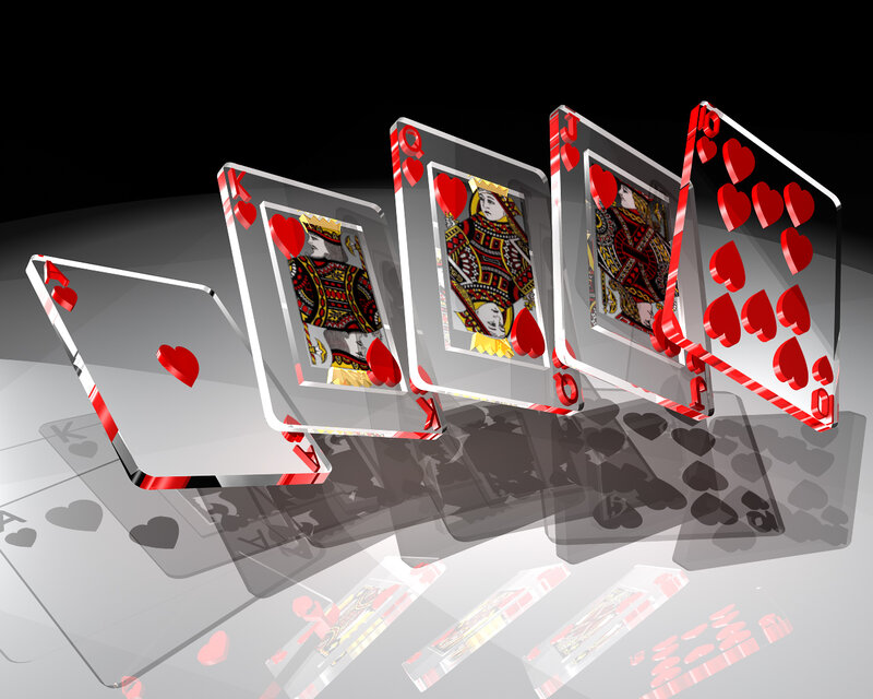 transparent playing cards