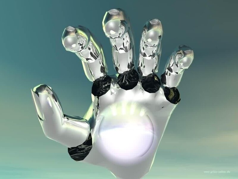 transparent robotic hand
