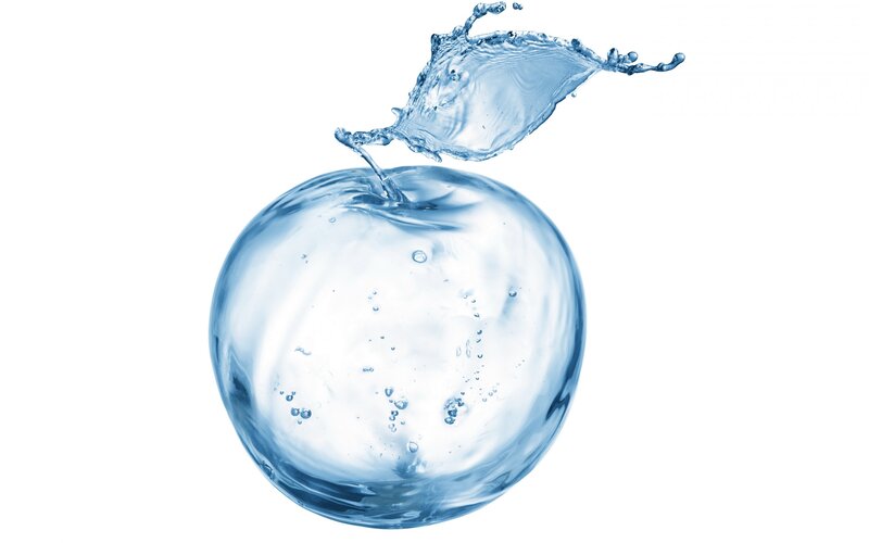 Transparent Water Apple