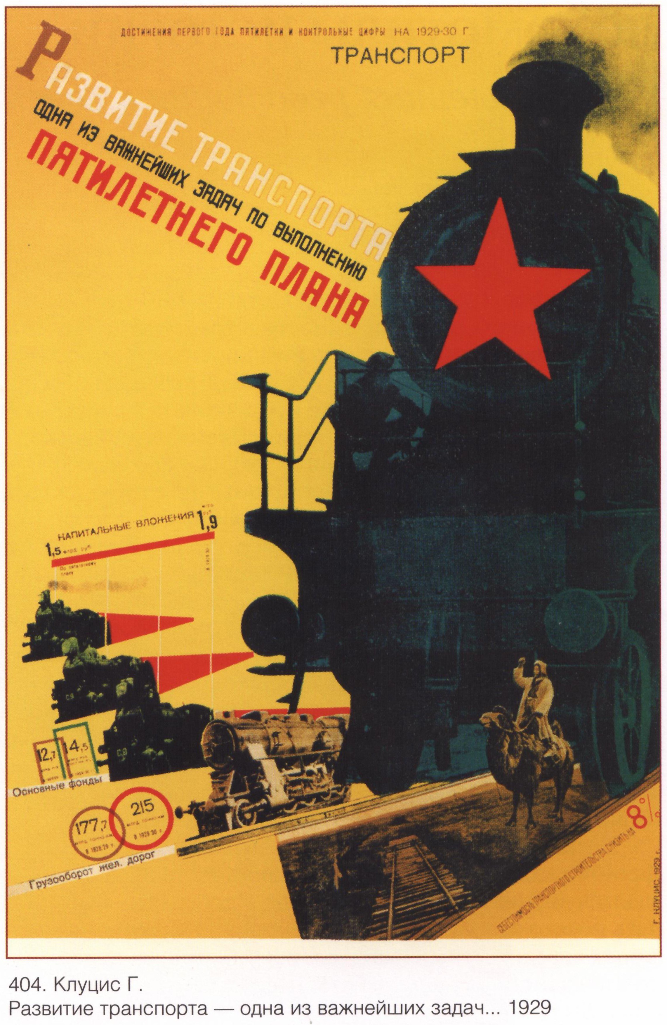 Transport development poster