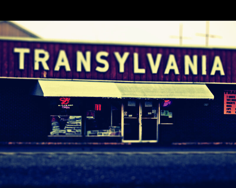 Transylvania storefront