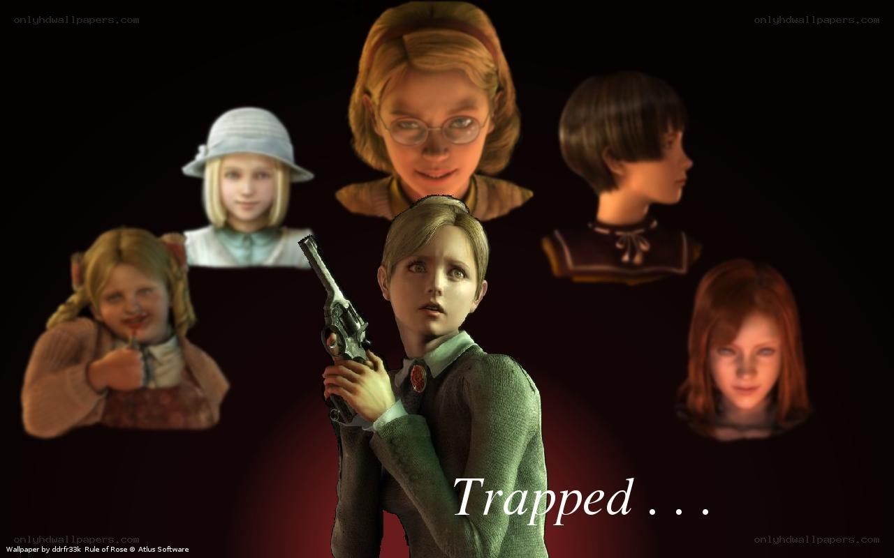 Trapped in a horror game