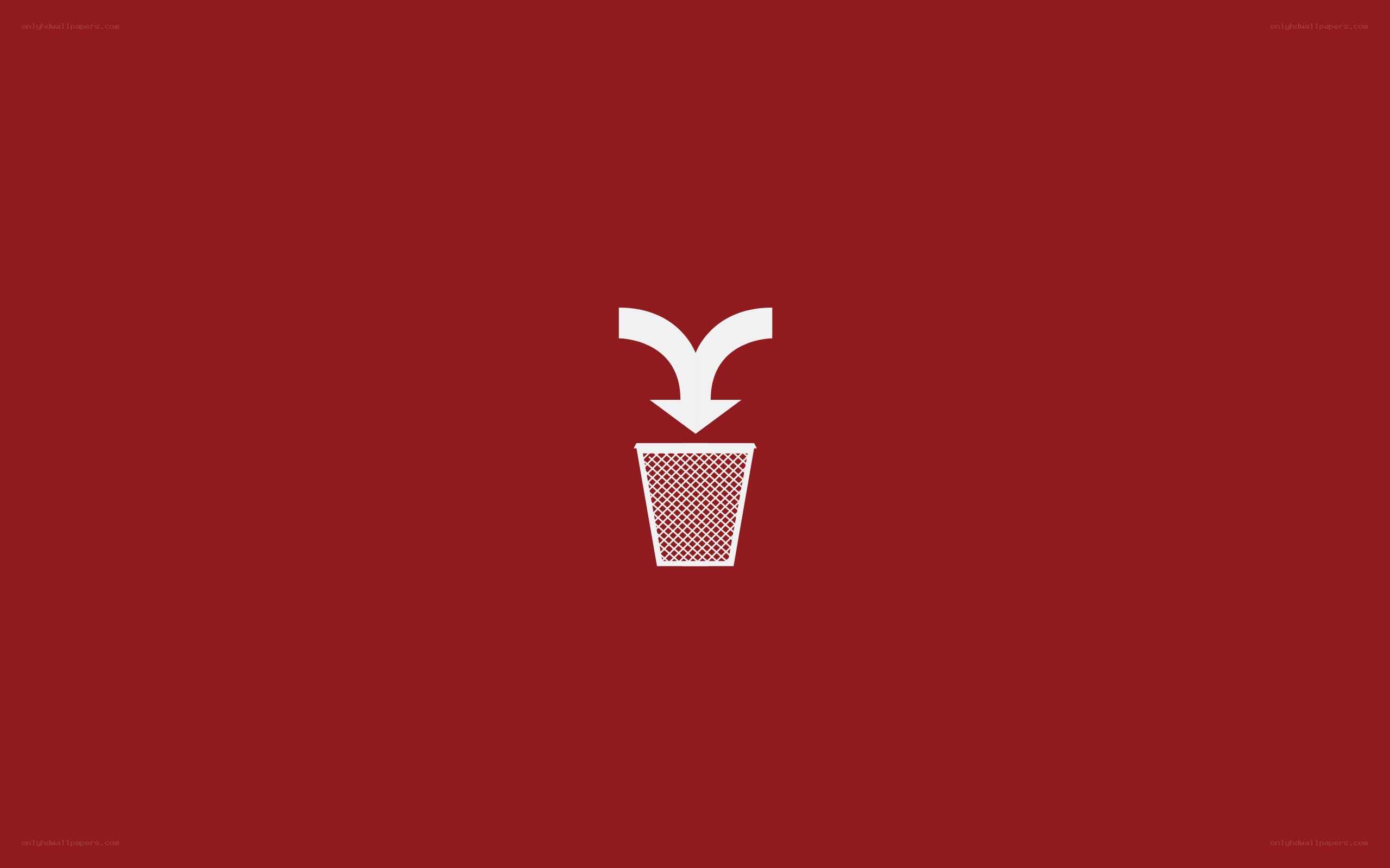 trash bin icon with arrows