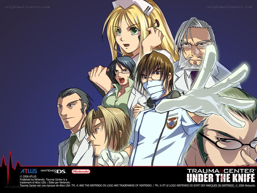 Trauma Center: Under the Knife characters