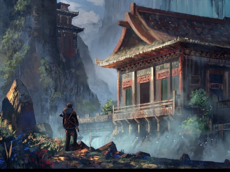 Traveler with Rifle