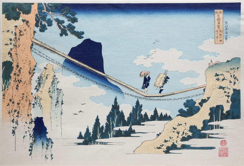 Travelers on a Rope Bridge