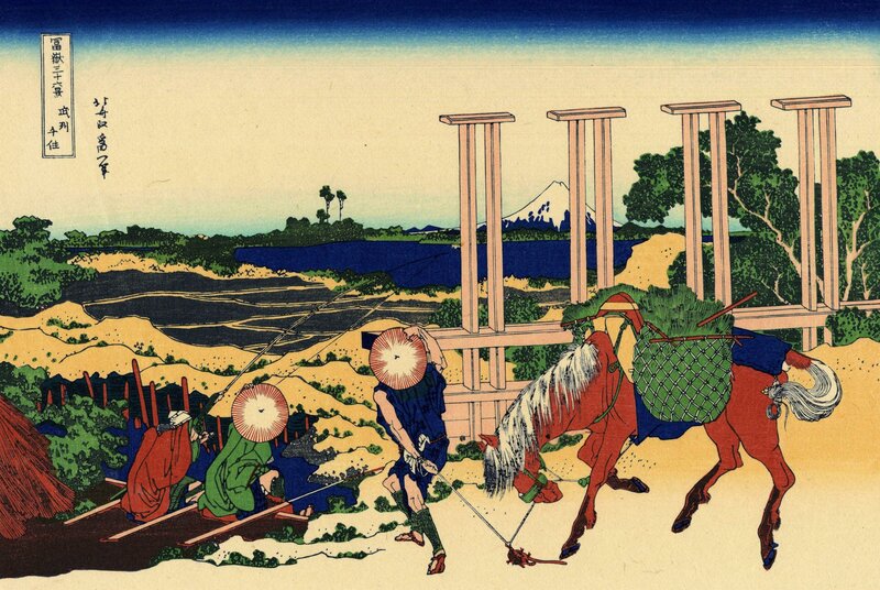 Travelers with Horse