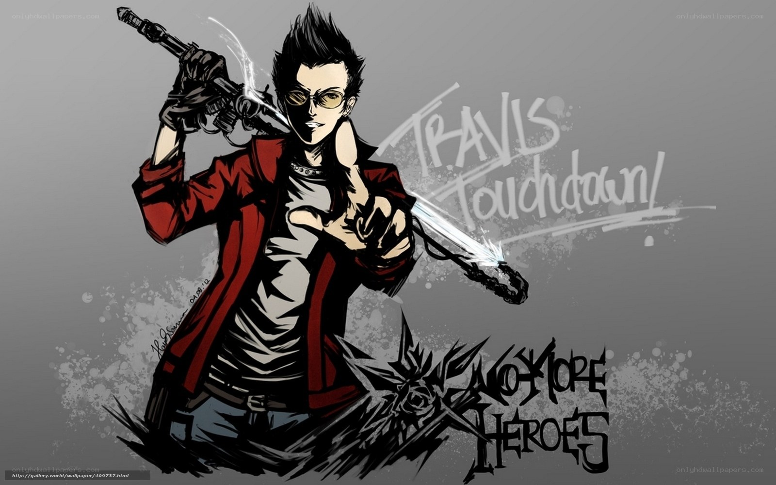Travis Touchdown character art