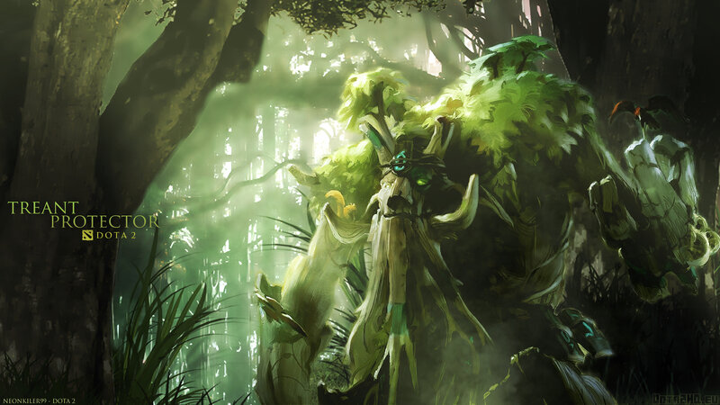 Treant Protector in the forest