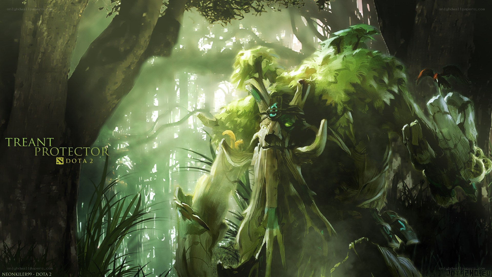 Treant Protector in the forest