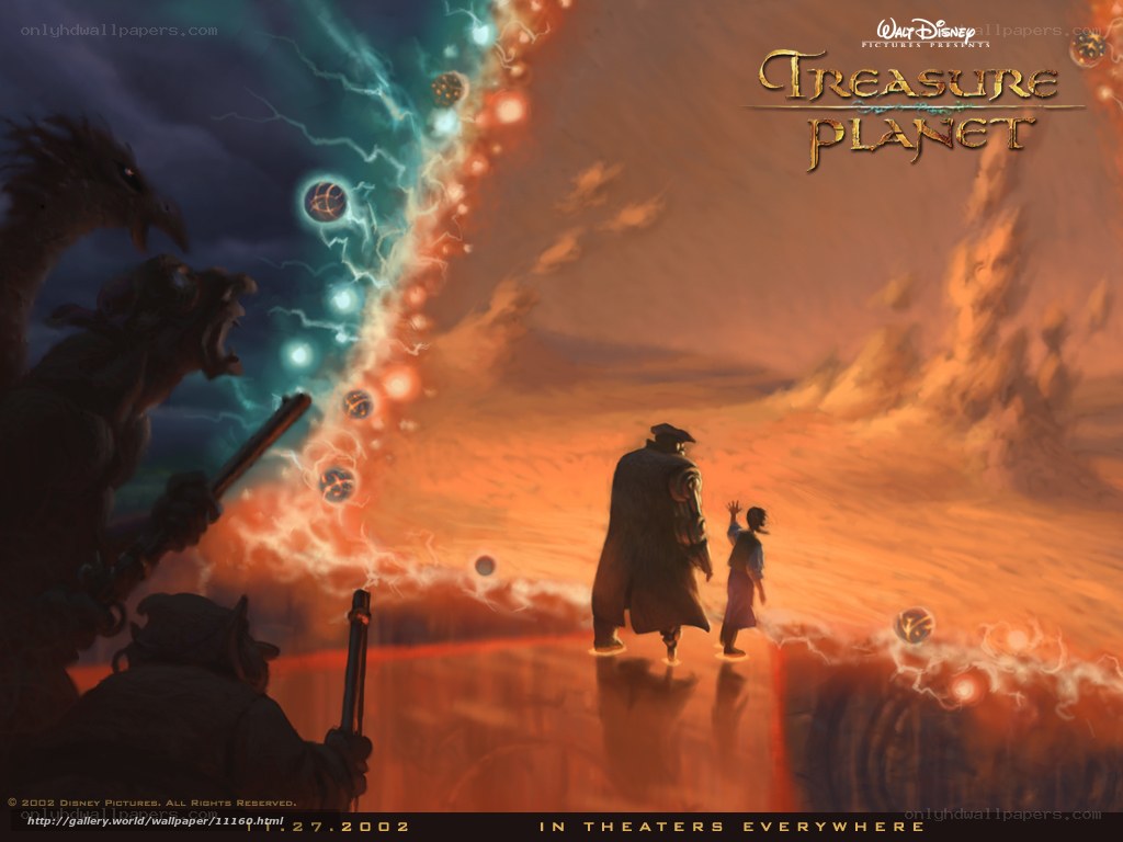 Treasure Planet movie poster