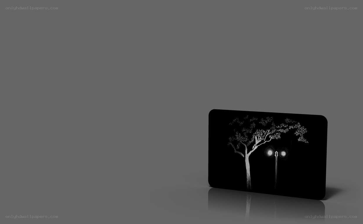 tree and streetlight illustration