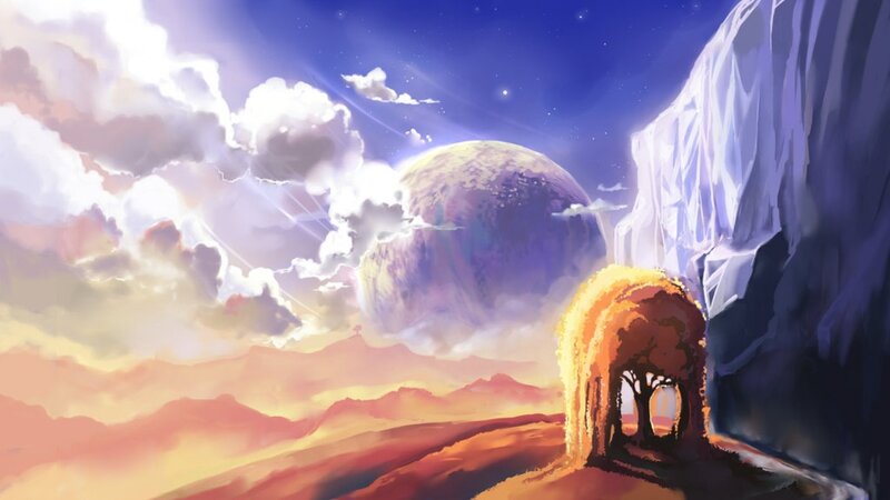 Tree Arch on Alien Planet