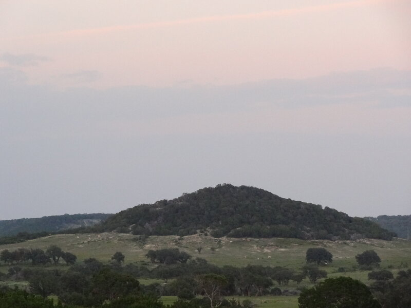 Tree-covered Hill — Green