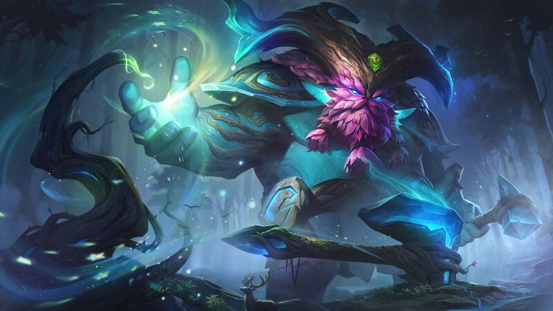 Tree-like Creature Casting Spell