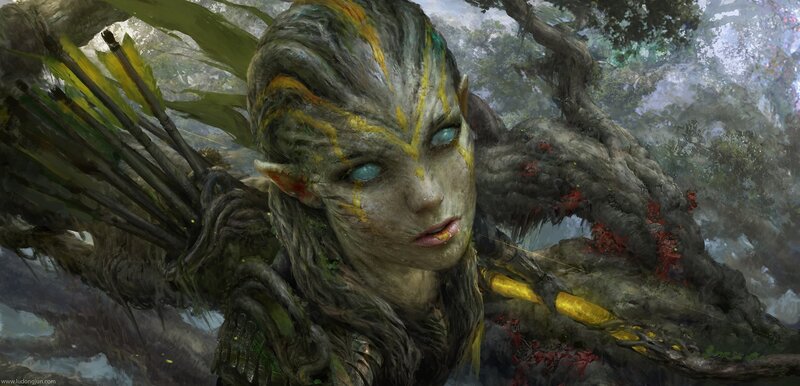 Tree-like Elf Archer