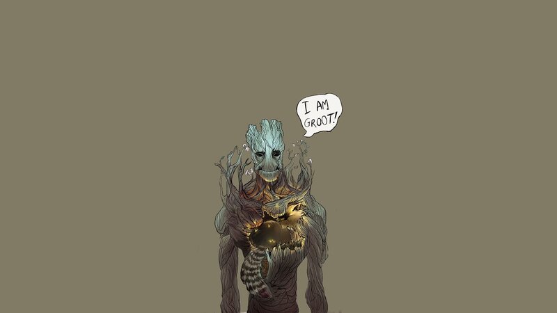 Tree-like Humanoid Figure — Brown