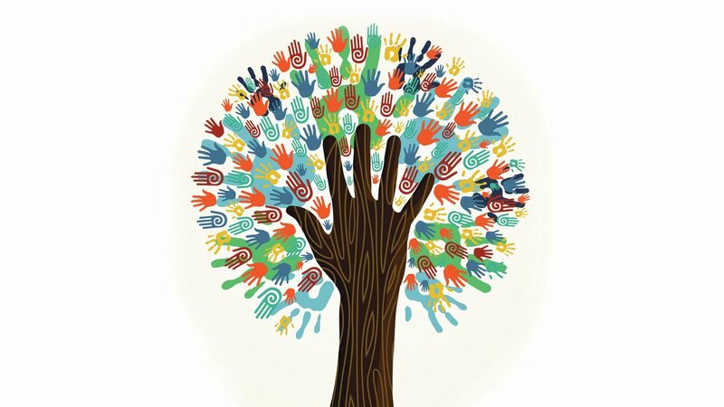 Tree Made of Hands