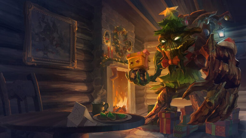 Tree Monster with Gifts