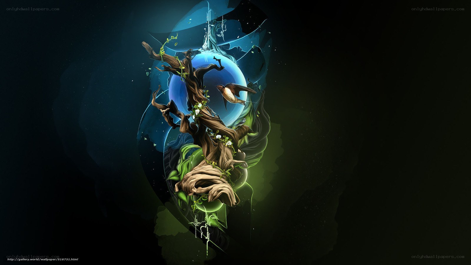 Tree of Life with Bird