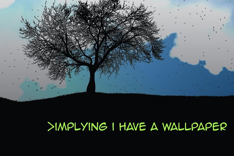 tree silhouette wallpaper