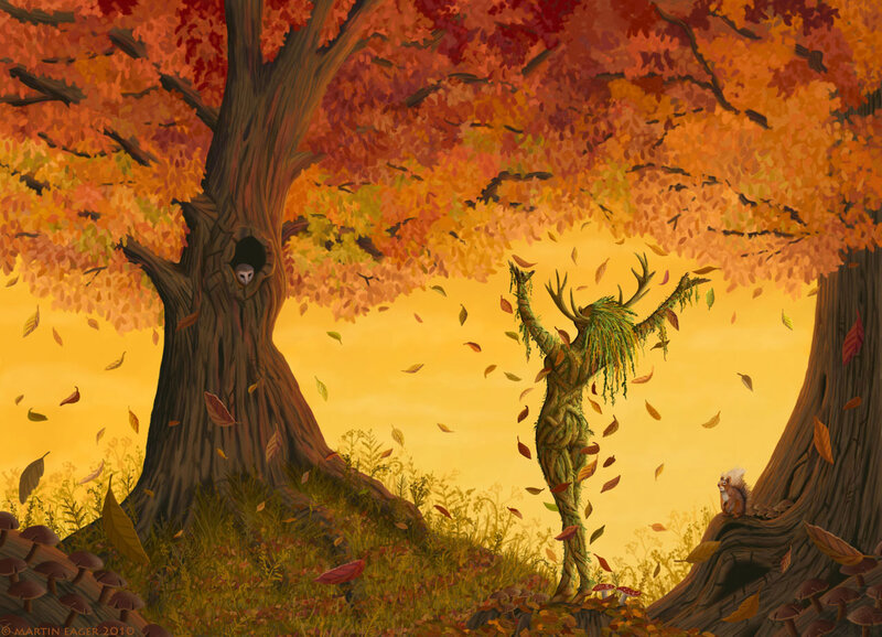 Tree Spirit in Autumn