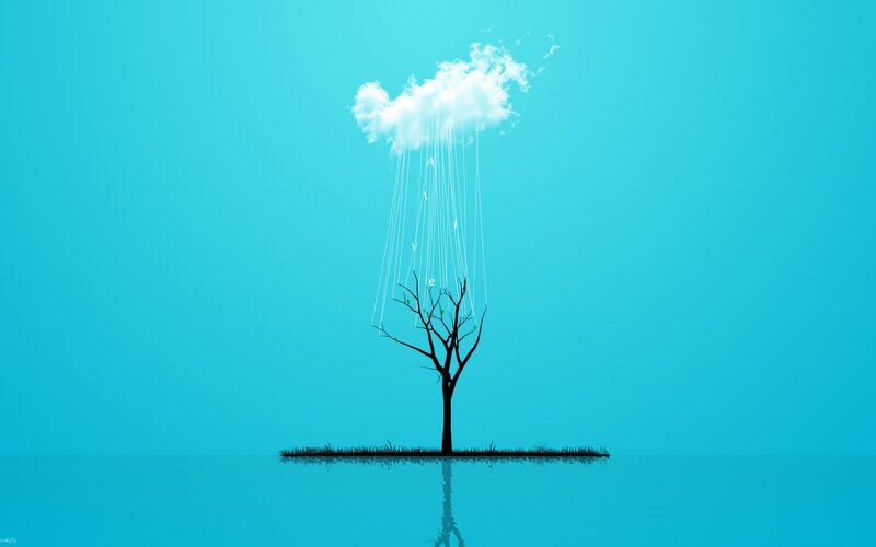 Tree under Cloud