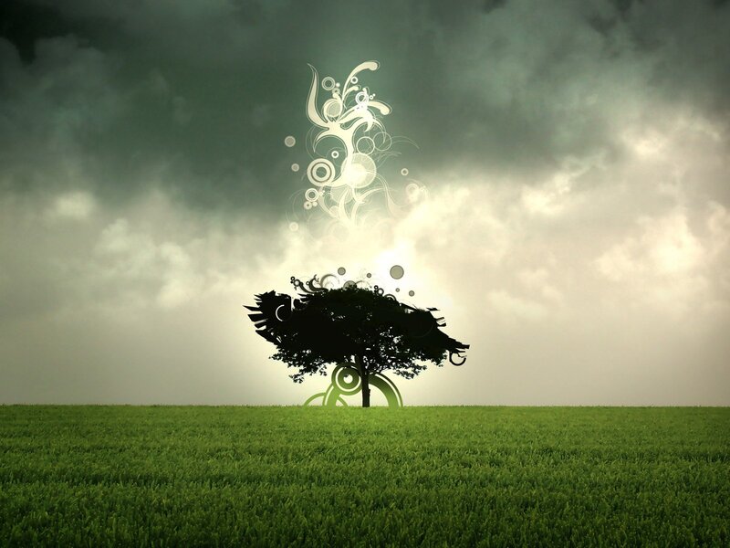 Tree with abstract energy