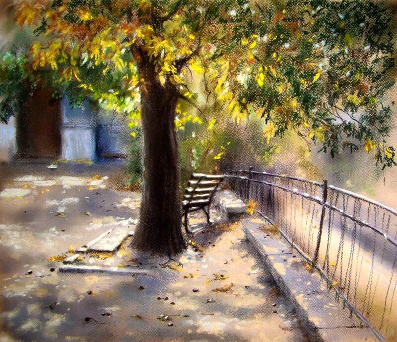 Tree with Bench