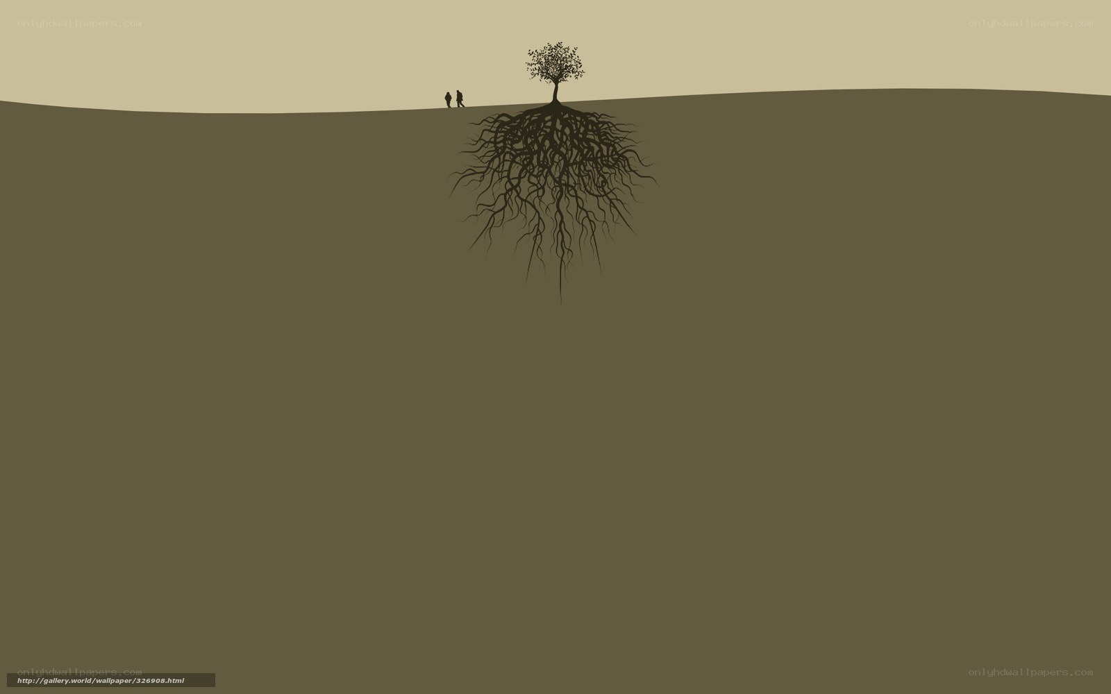 tree with deep roots