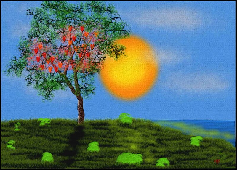 Tree with Heart-shaped Fruit