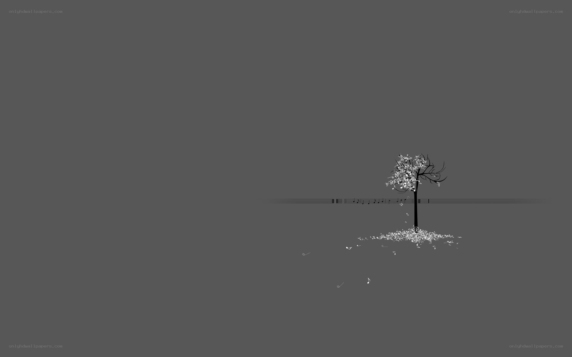 tree with musical notes