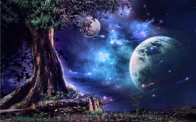 Tree with Planets