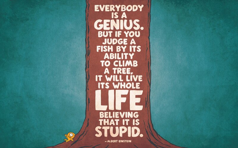 Tree with Quote