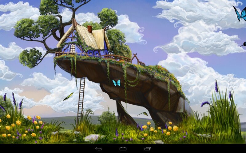 Treehouse in a Forest