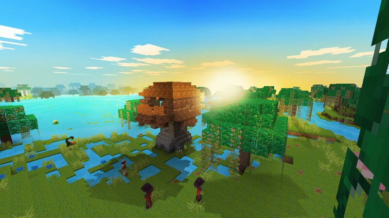 Treehouse in a Swamp