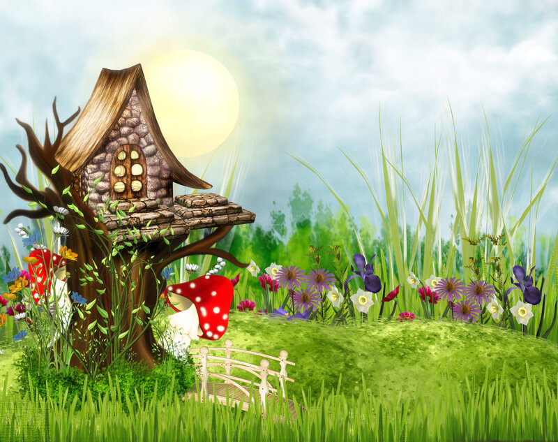 Treehouse in Garden