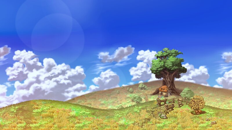 Treehouse on a Hill — Blue