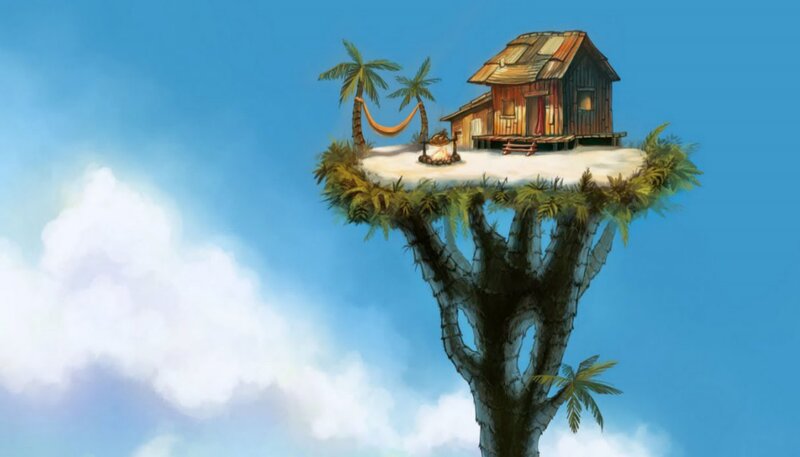 Treehouse on Floating Island