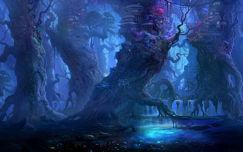 Treehouse Village — Blue