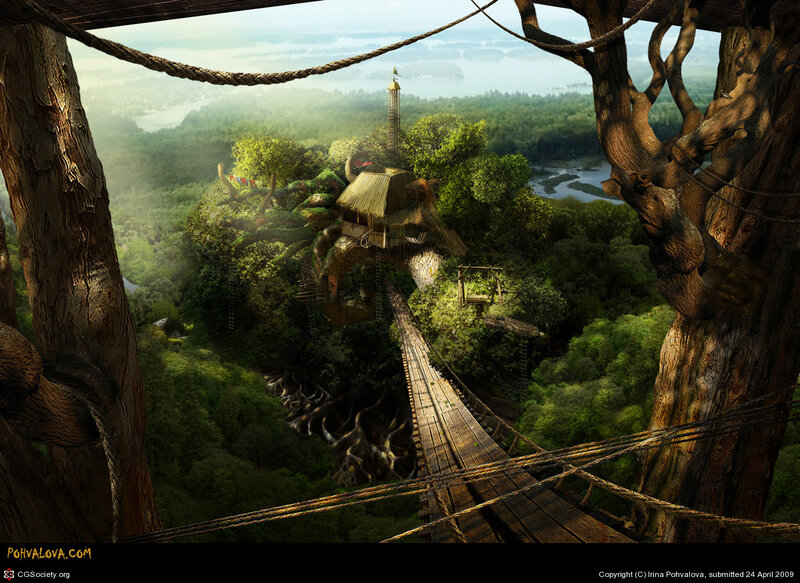 Treehouse Village — Green