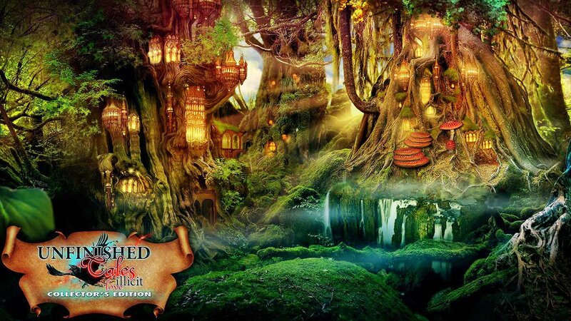 Treehouse Village in Forest — Green, Magical